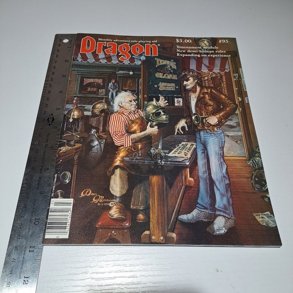The Dragon Magazine Issue 95 March 1985 vintage D&D - Picture 9 of 9